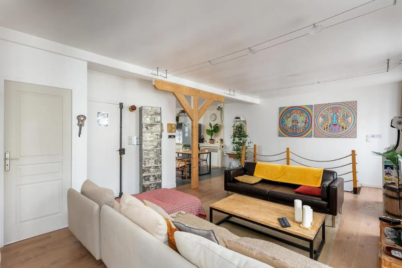 Apartment Pentadur, Duplex 3 Chambres Sdb Privatives, A 5 Min Du Tram, Hypercentre Brest