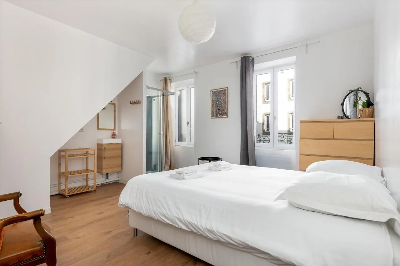 Pentadur, Duplex 3 Chambres Sdb Privatives, A 5 Min Du Tram, Hypercentre Brest 0*,
